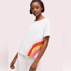 Kate Spade New York Rainbow T-Shirt - Size M